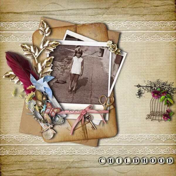 Some memories. Скрап набора bright memories collection. настольный календарь скрапбукинг винтаж.