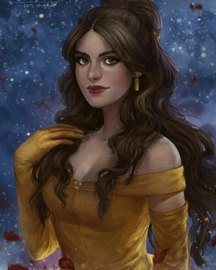 Belle art. Белль дисней. Бэлль аниме. Белль дисней портрет. Белль красавица и чудовище.