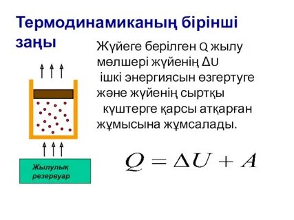 Идеал газдың ішкі энергиясы