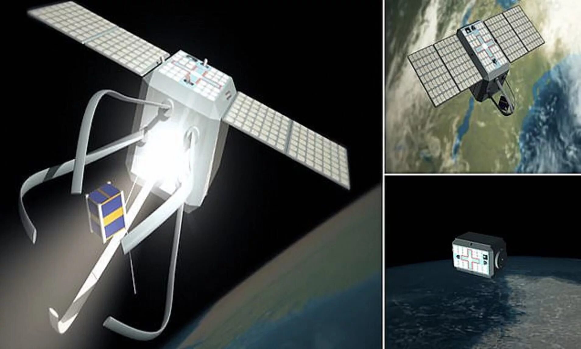 Космический аппарат Cartosat-3a. Проекты esa. Clear Space 1.