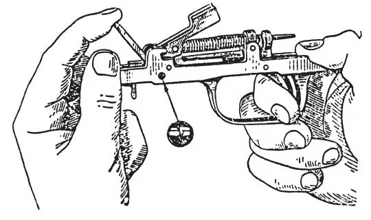 Ударно спусковой механизм карабина скс. Техника нажатия на спусковой крючок. Ремень для стрельбы стоя из винтовки. Спуск курка. Курок пистолета макарова на боевом взводе.