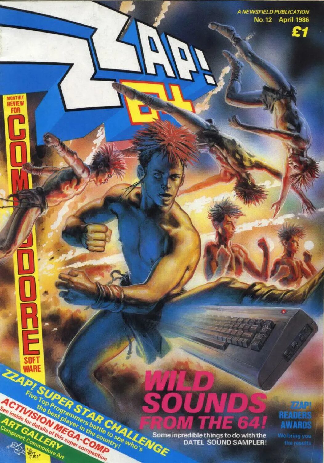 Issue 12. Zzap!64. Commodore 64 игры. Zzzap.