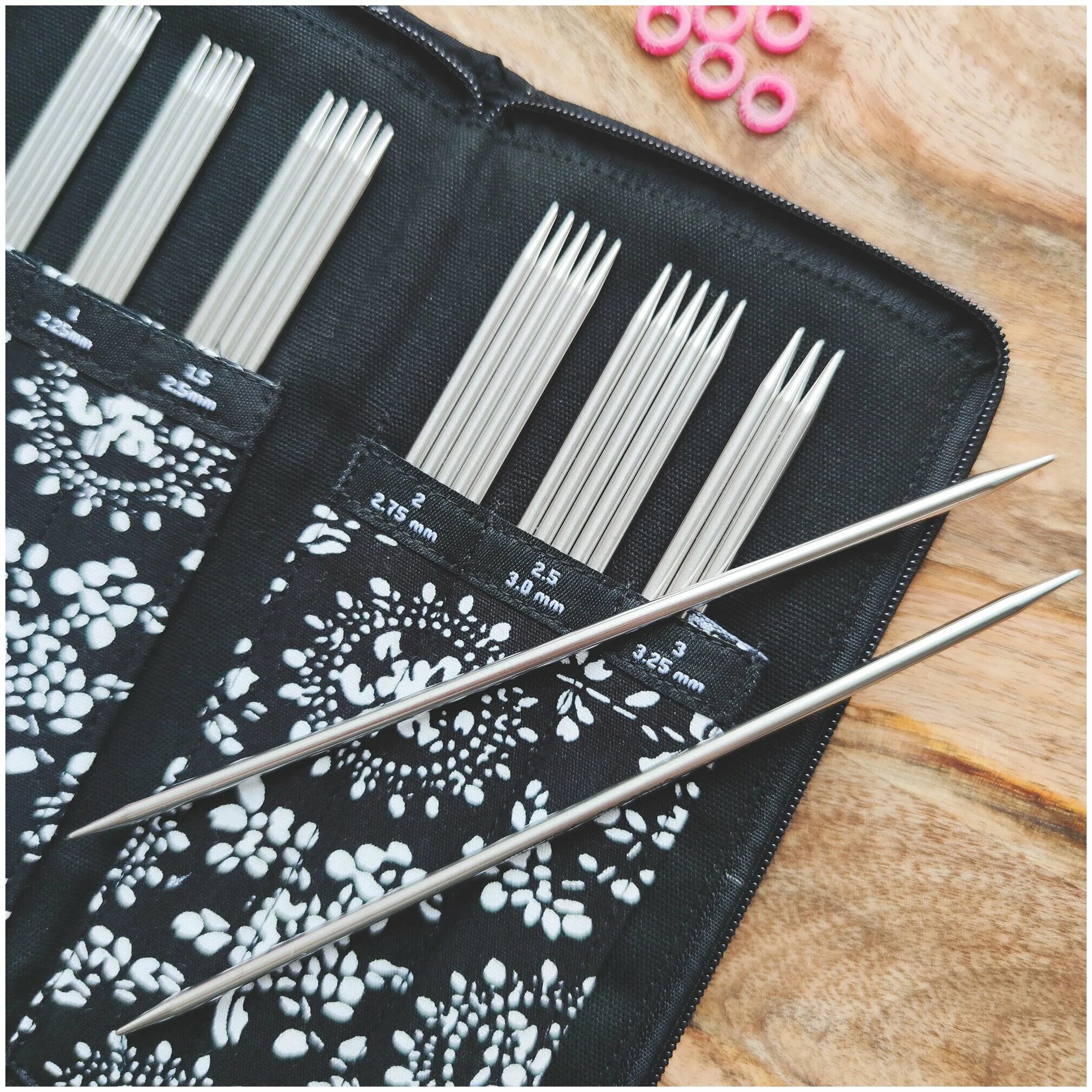 набор чулочных спиц. Knit pro zing набор. набор чулочных спиц. Lana grossa набор алюминиевых крючков с деревянной ручкой signal. набор чулочных спиц.