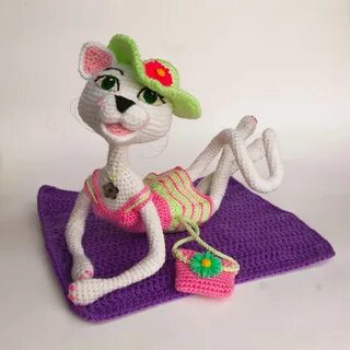 Кошечка крючком
