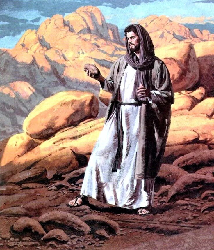Время жизни иисуса. Алессандро Бонвичино (Моретто) Христос в пустыне. Ге Иисус в пустыне. Сорокадневный пост Иисуса Христа. Иисус Христос в пустыне Негев.