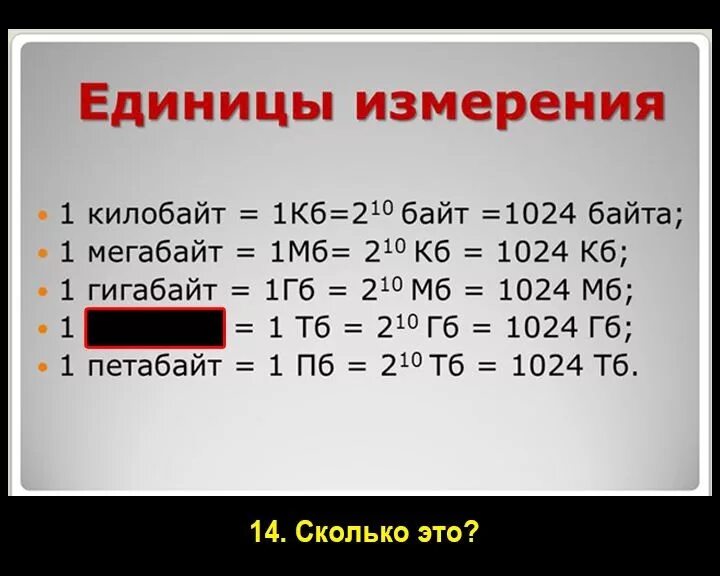 Что больше килобайт или мегабайт для интернета