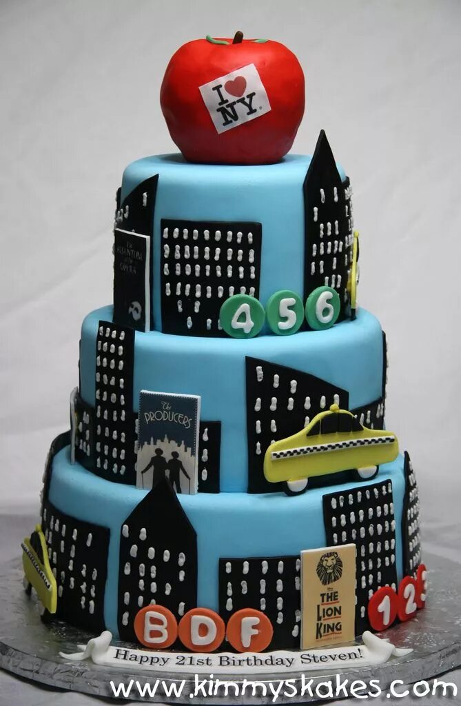 Cake City. City cake