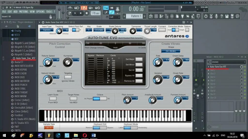 Waves tune real fl studio. Фл студио 10 автотюн. FL Studio 20 VST. VST плагины для FL Studio 20. Antares Autotune EVO.