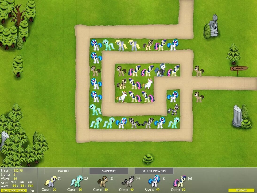 осада кантерлота коды