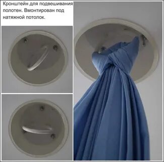 Крепление полотна