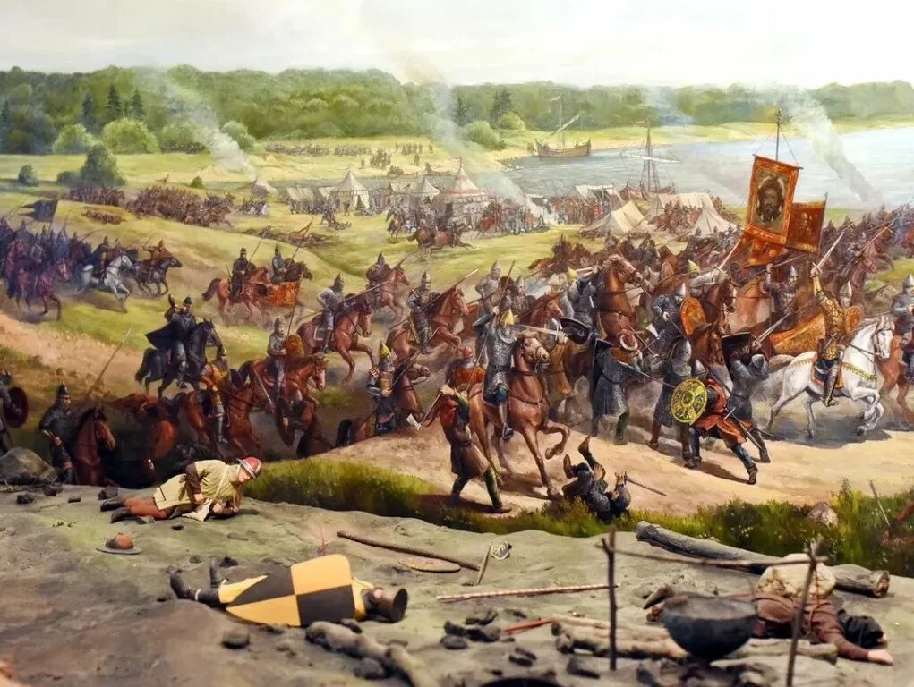 лагерь шведов