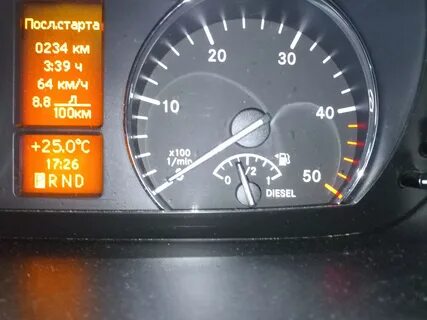 Спринтер расход топлива