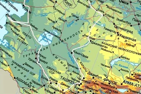 Плато торгай