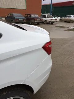 Спойлер на весту