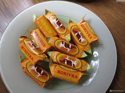 Конфета коровка калории