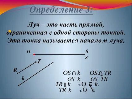Луч объяснение