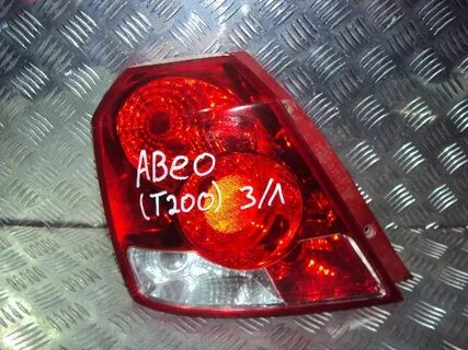 Задний фонарь шевроле авео