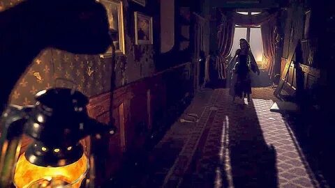 He is inside