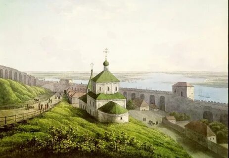 Древний кремлевский город нижний новгород