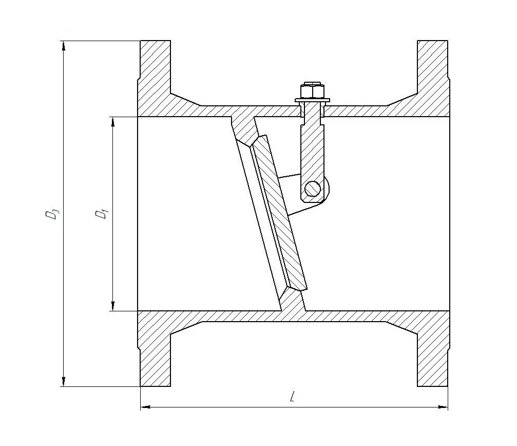 Затвор обратный поворотный dn150 pn40. Клапан 19с73нж. 19с73нж клапан обратный поворотный. Клапан обратный поворотный Корвет dn150pn40 чертеж. Направление обратного клапана