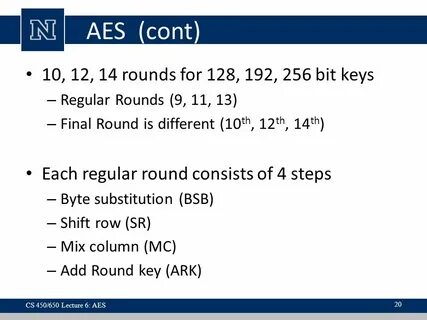 6 aes