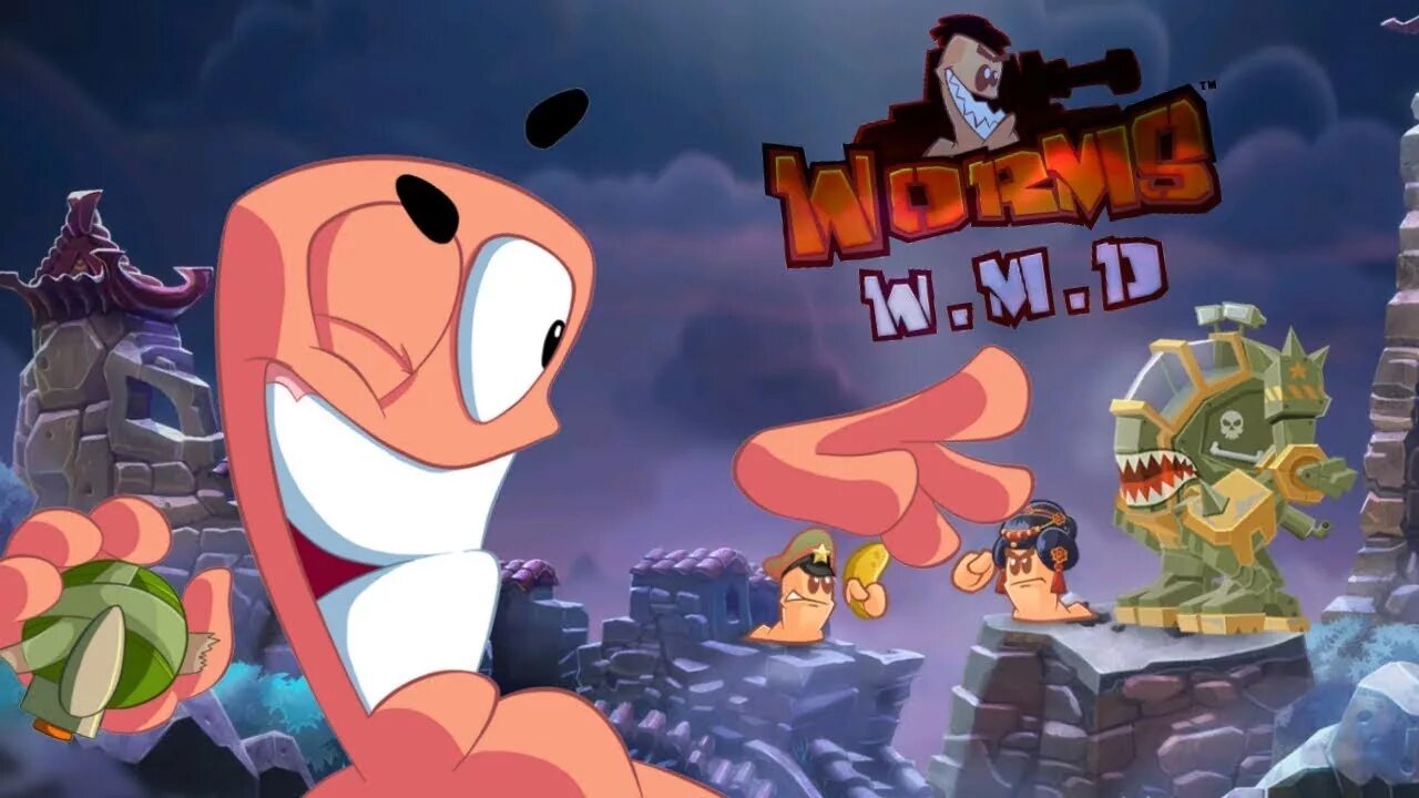 Вормс WMD. Worms w.m.d червяк. Worms WMD. Worms 2016. Червяки игра один на один