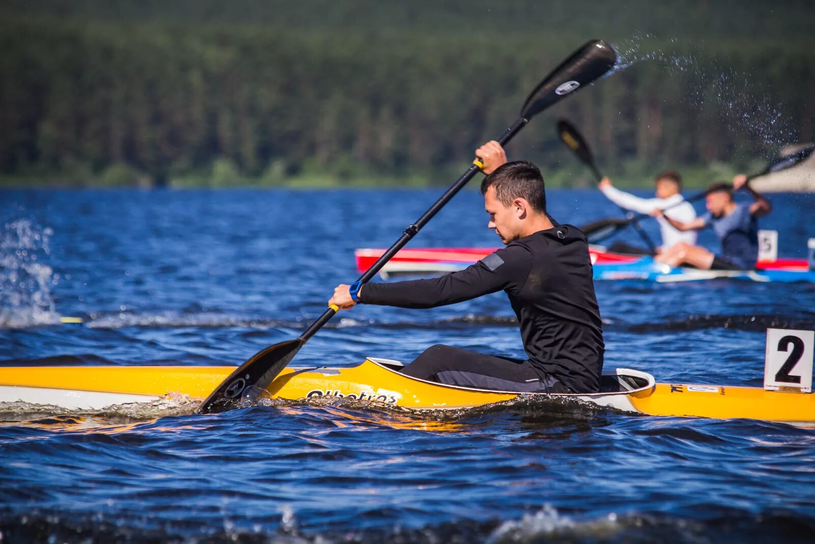 Спорт гребля на байдарке и каноэ