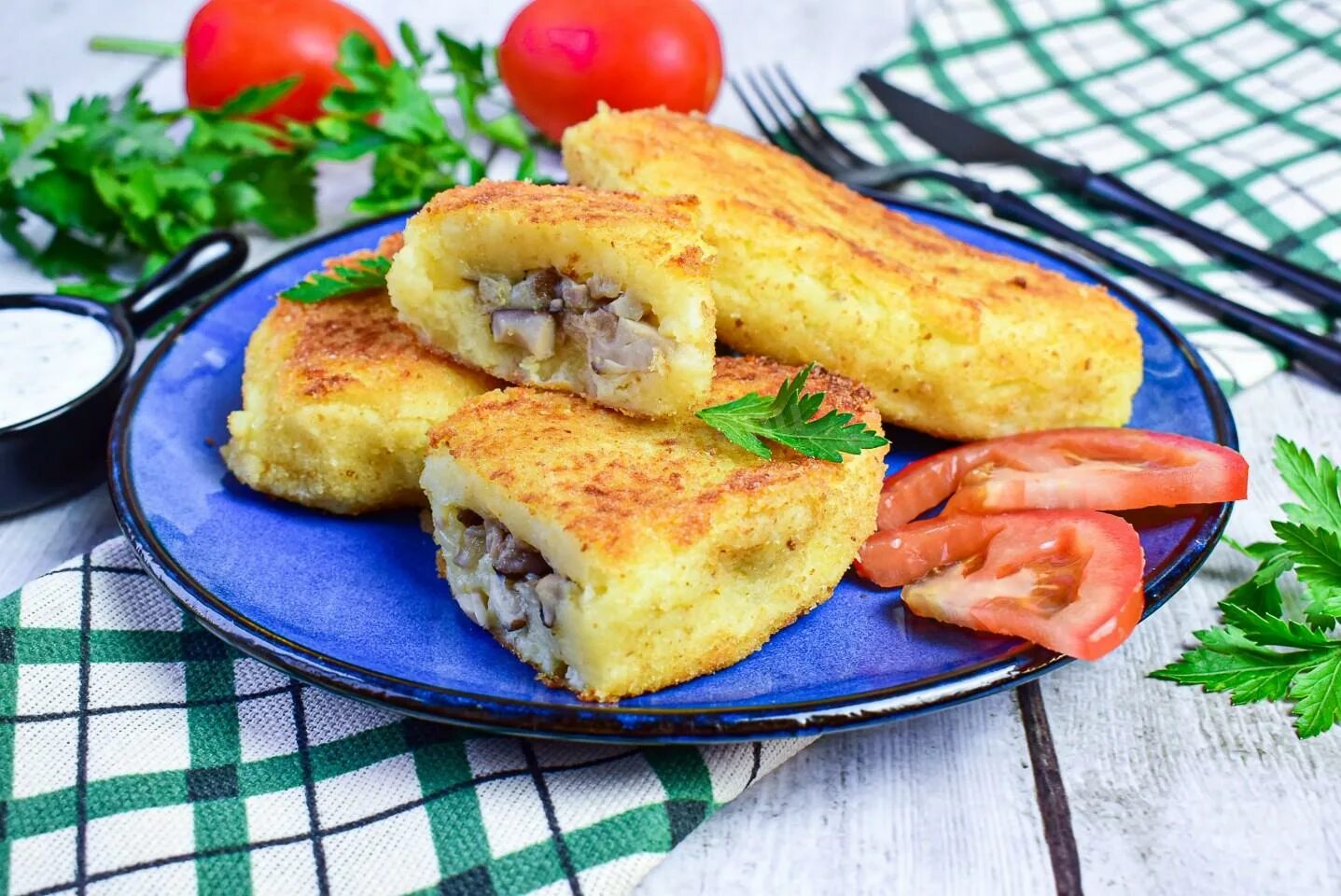 Картофельные зразы с грибами: пошаговый рецепт Идеи для блюд, Кулинария и Еда