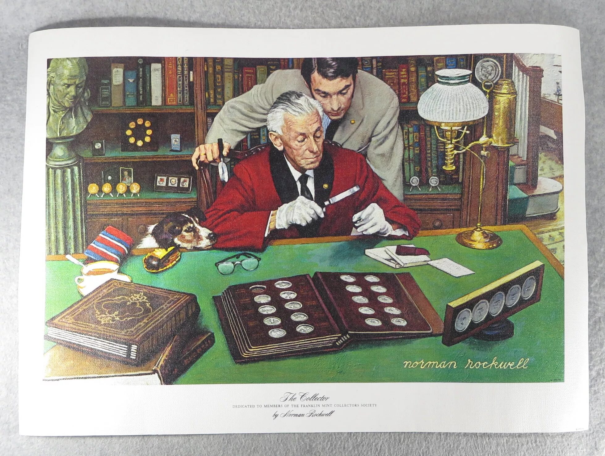 The first collection 4. American Art Collector. Norman Rockwell Parker 61. Print Collector.