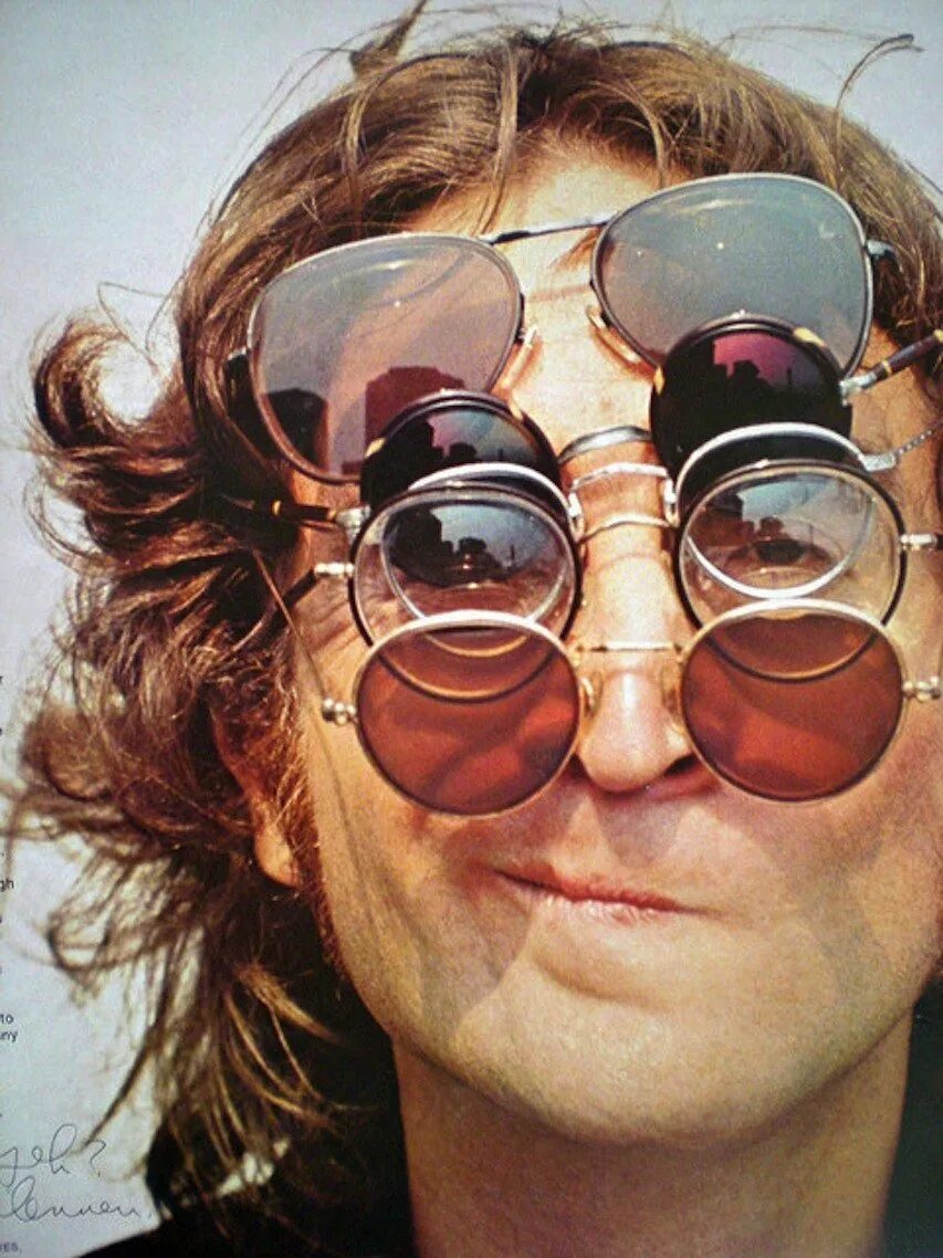 Джон Леннон. Очки John Lennon. Очки солнцезащитные John Lennon. Джон Леннон 1970. Картинки смешных очков