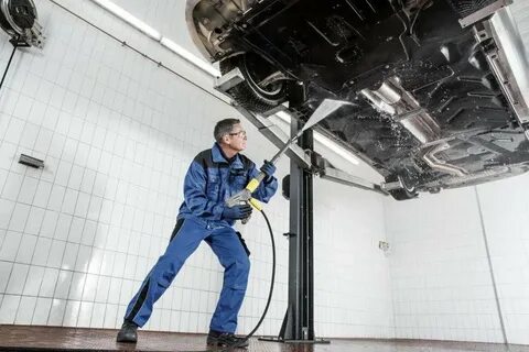 Работа мойками высокого давления
