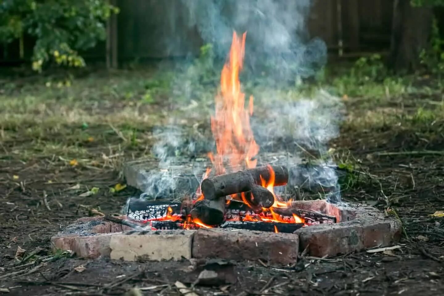 Portable burning