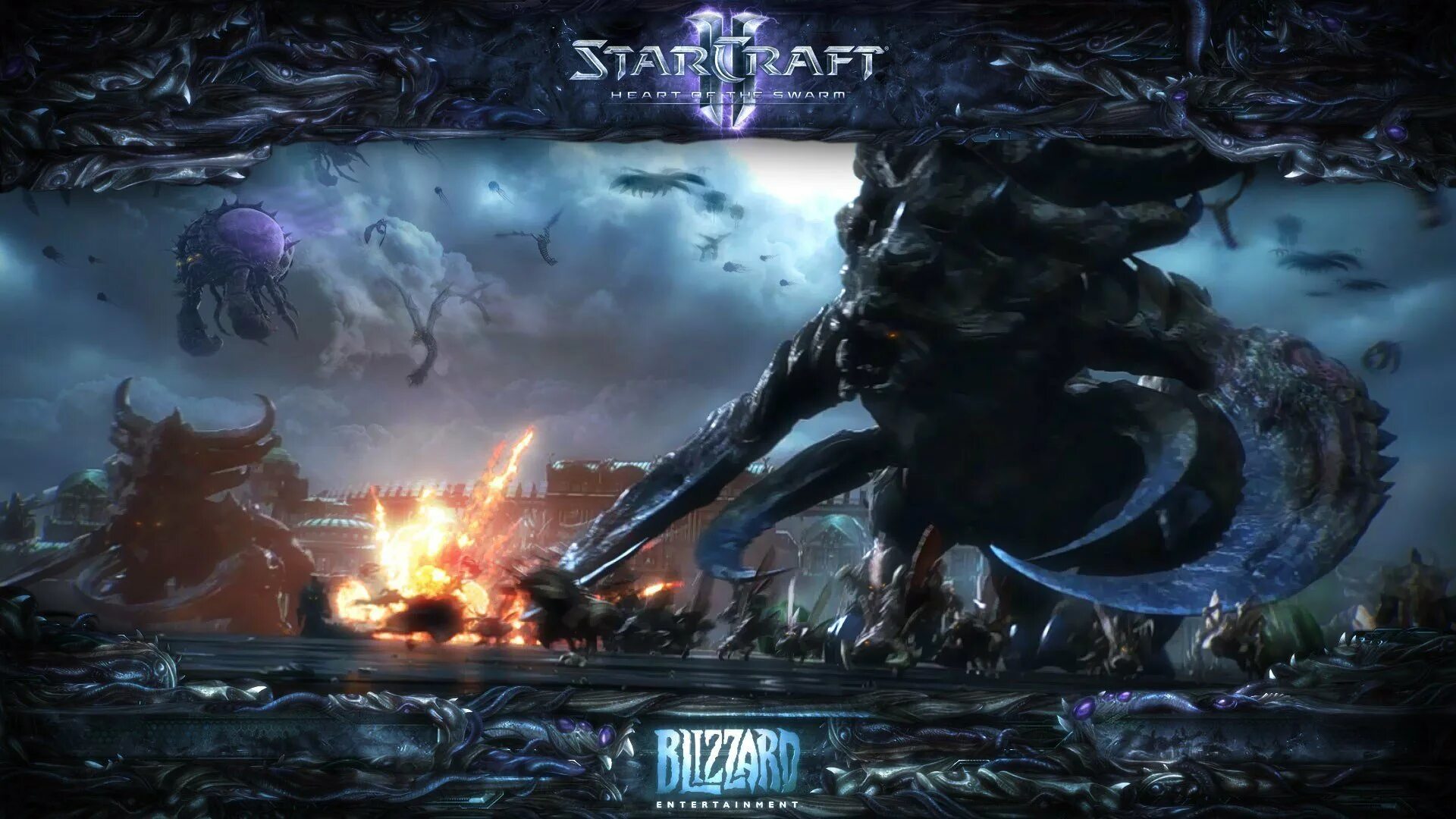 12 2 обои. STARCRAFT II: Heart of the Swarm. Старкрафт Heart of the Swarm. Старкрафт 2 на рабочий стол.