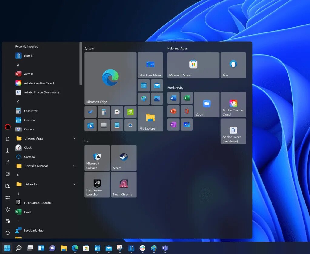 Stardock start 11 ключ. Windows 11 меню. Меню пуск Windows 11. Меню пуск Windows 8. Start 11 2