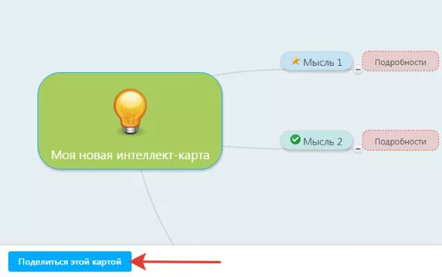 Сайт для создания интеллект карты