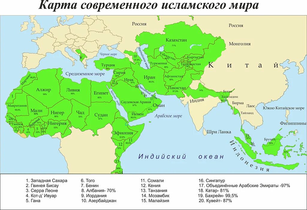 На каких современных стран жили. Мусульмане шииты и сунниты на карте мира. шииты и сунниты на карте мира. страны сунниты и шииты на карте. шииты и сунниты в мире карта.