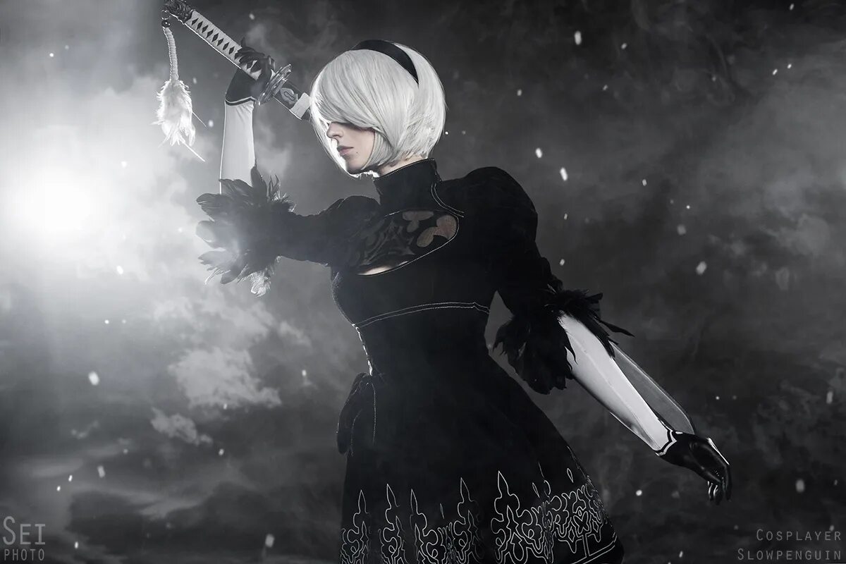 Nier automata cosplay. 2 B NIER Automata. 2b NIER Automata Cosplay. NIER 2b +18. Косплей NIER Automata 2b невеста.