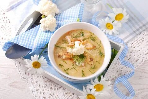 Калорийность супа из цветной капусты