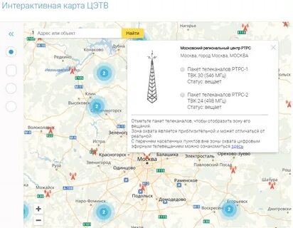 Интерактивная карта цэтв самарская область