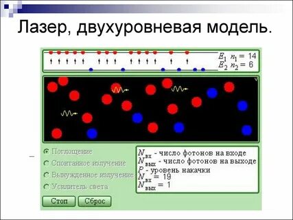 Выход фотонов