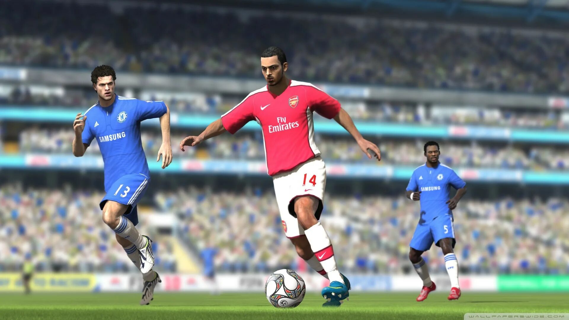 В какой игре 5 игроков. FIFA 10 Арсенал Лондон. FIFA 13 Chelsea.