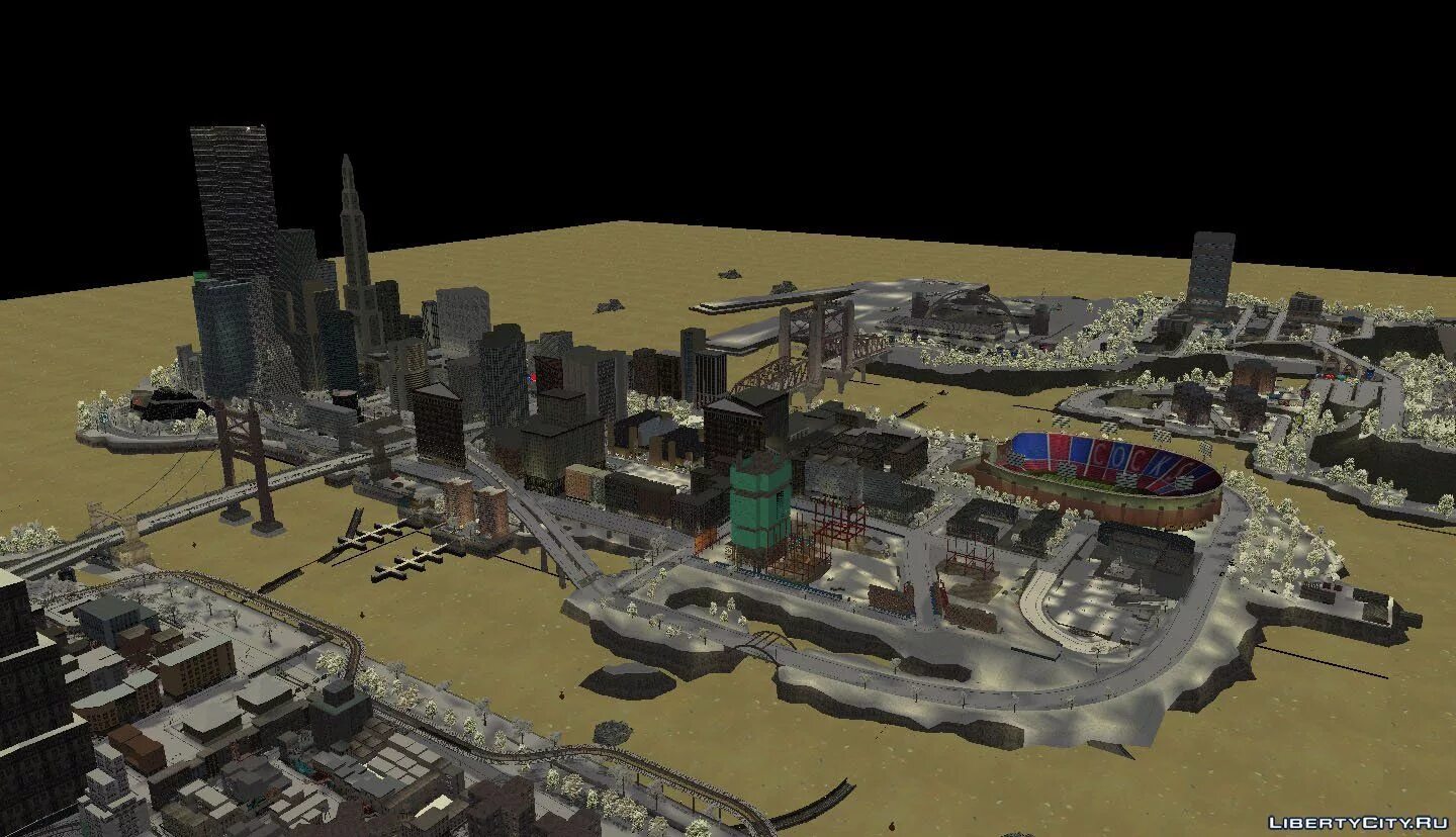 Gta sa 3d. Gta 3 liberty city map. город либерти сити гта 3. gta 3 map 3d. карта liberty city 3д.
