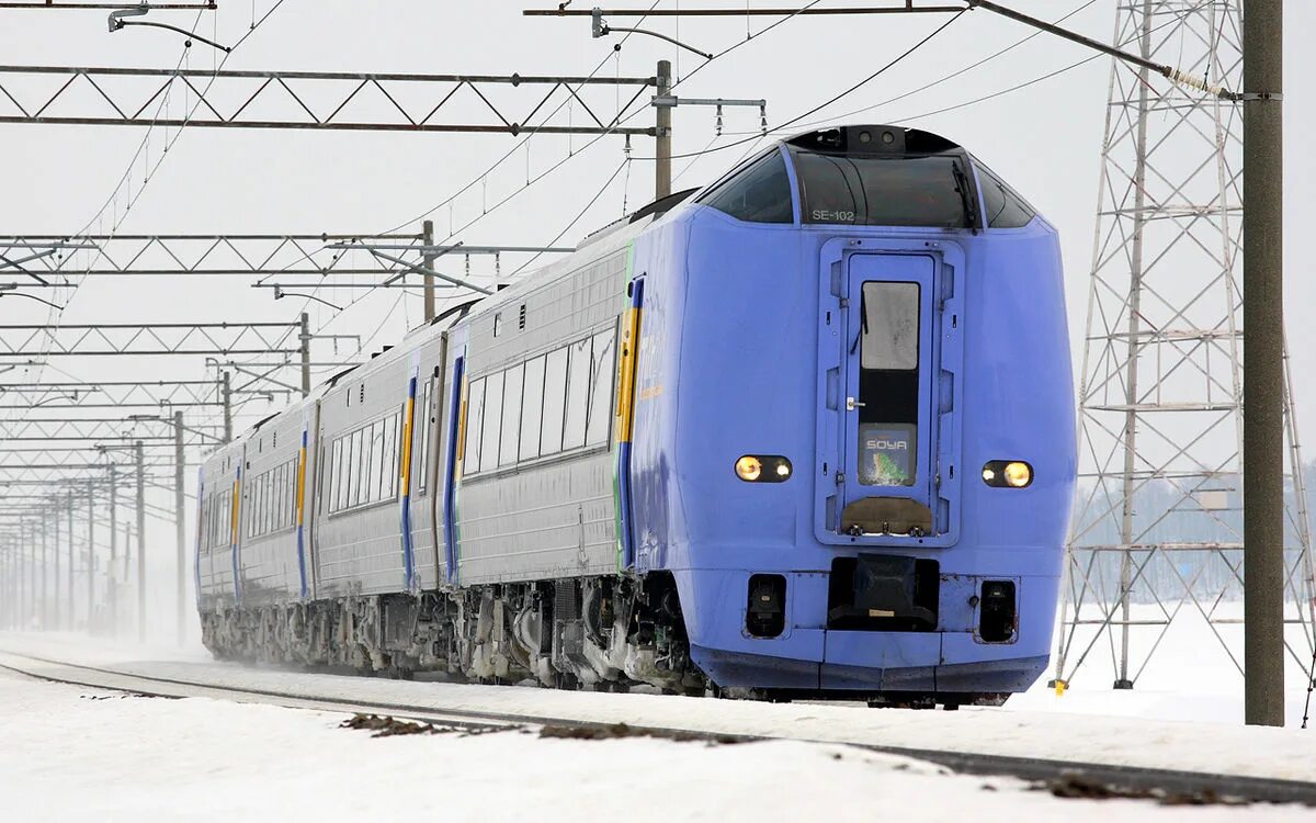 Jr Hokkaido. Jr Hokkaido Train. Хоккайдо трамвай. Sōya Train.