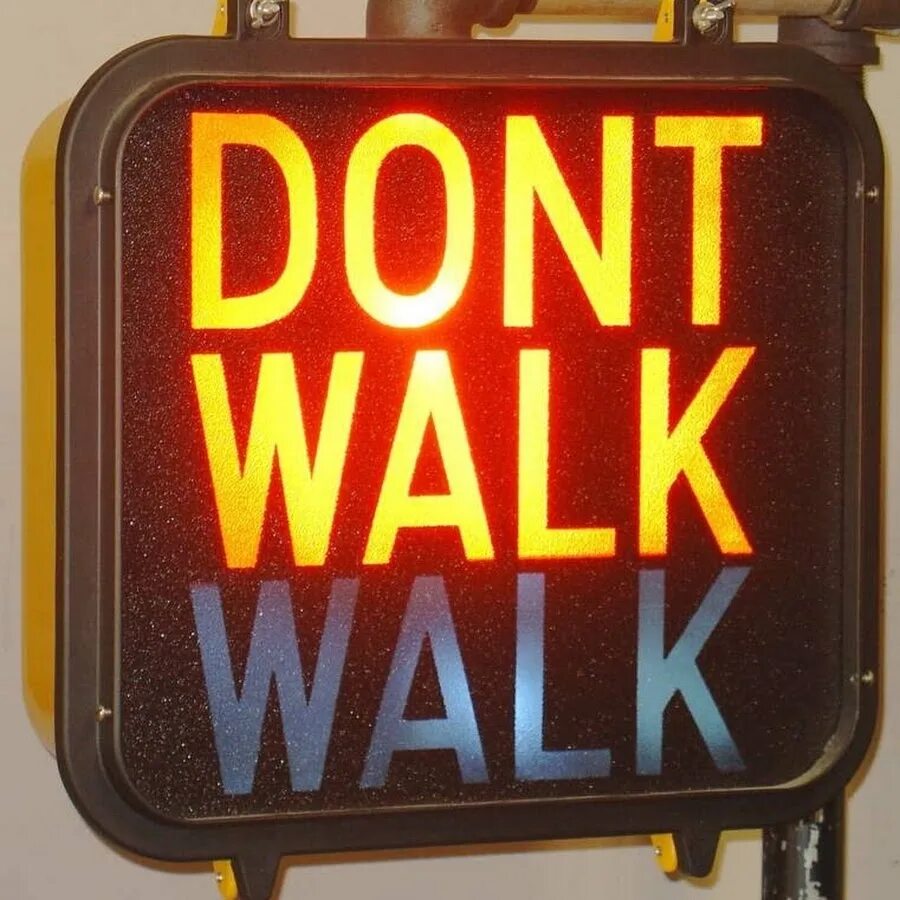 Dont buy. Don't walk. Walk don't walk Traffic Lights. Don't walk sign. Don't walk logo.