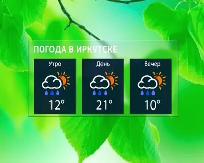 Прогноз погоды в иркутске на 5 дней