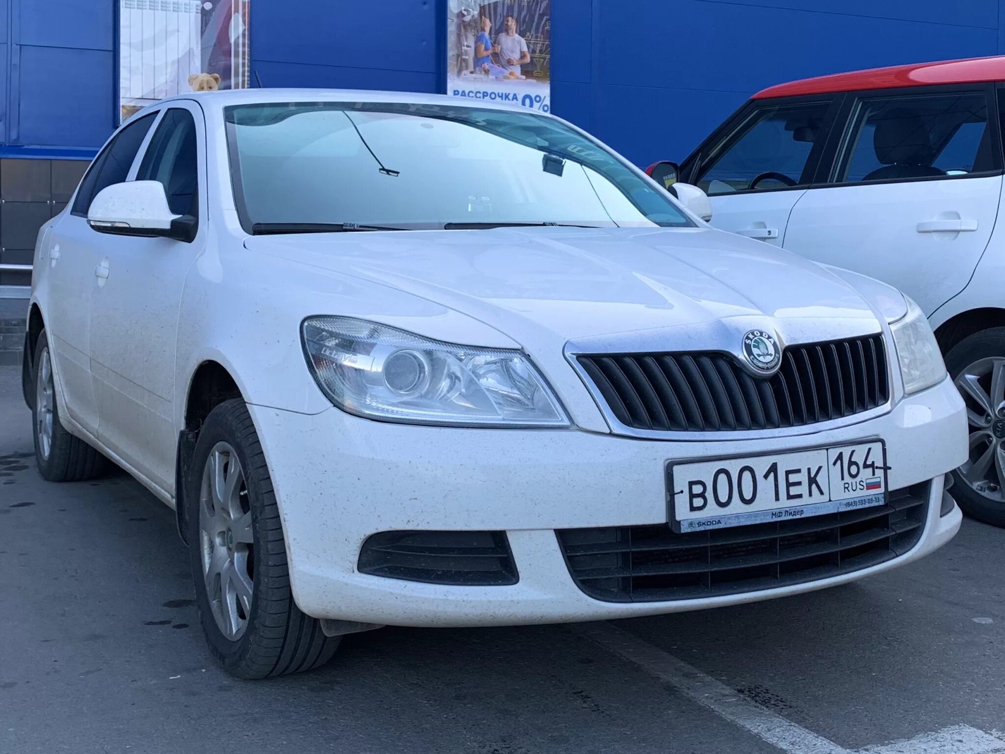 Skoda Octavia Саратов. А777ан164. Е434ек 164.