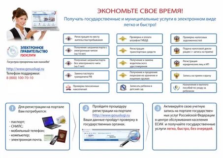 Что можно получить на госуслугах