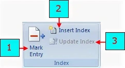 Updating indexes
