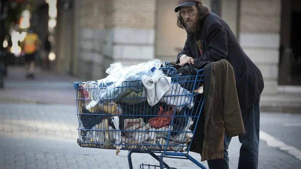 Homeless man. Homeless buddy. Buys homeless men