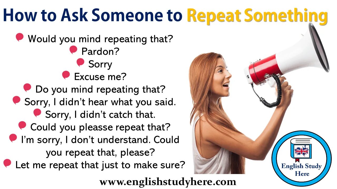 Something перевод на английский. How to ask to repeat in English. How to ask someone to repeat something. Английский someone something. To repeat.